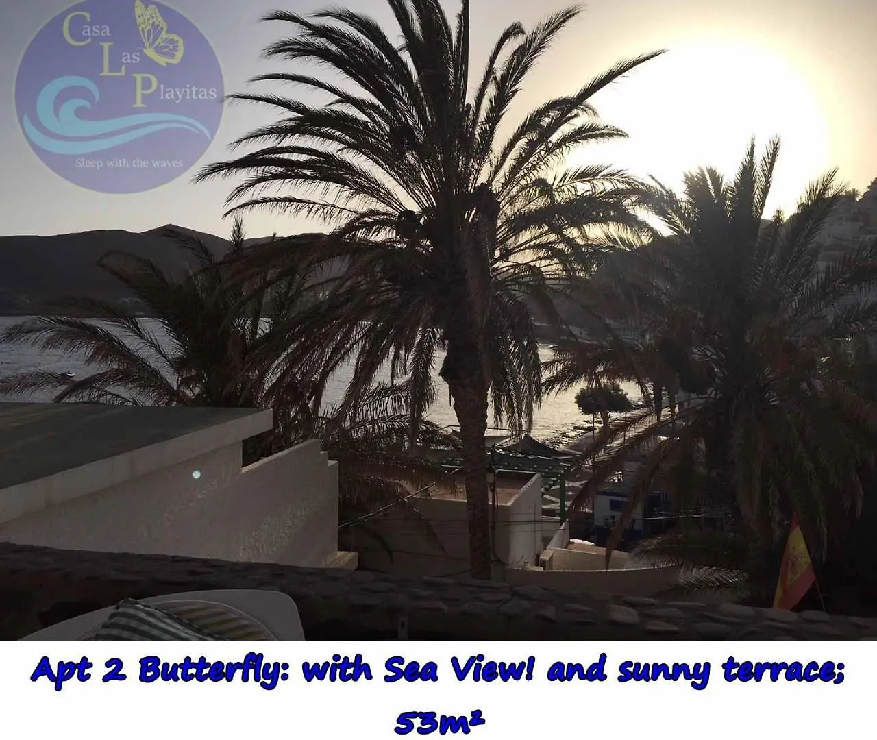 Apartment Casa Las Playitas -Clp- Best Sea View - In 1 Minute Ocean Las Playas Spain